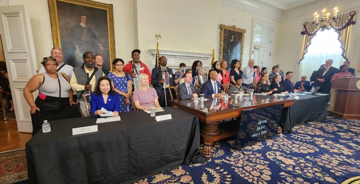 Governor’s bill signing in May 2025 for HB910